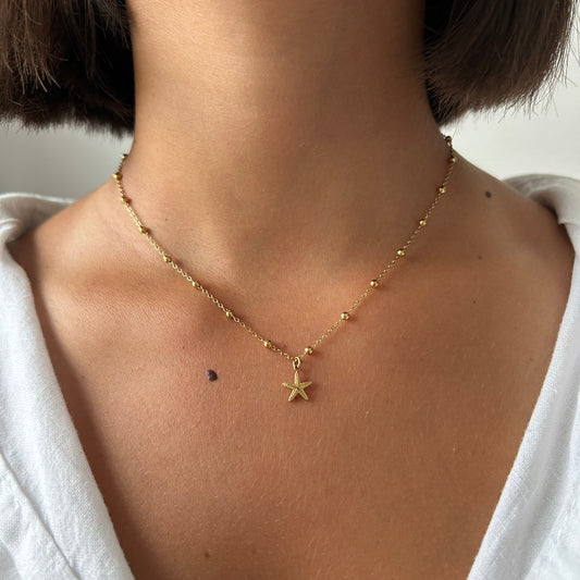 COLLIER RAS DE COU STARFISH