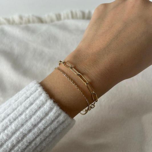 BRACELET DOUBLE CHAINE