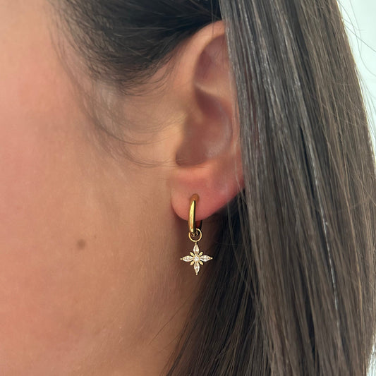 BOUCLES D’OREILLES MINI ÉTOILE