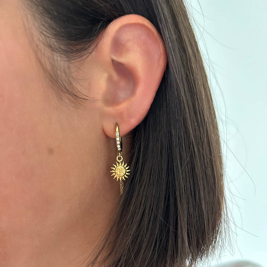 BOUCLES D’OREILLES SOLEIL