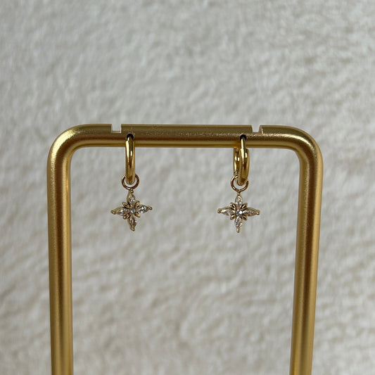 BOUCLES D’OREILLES MINI ÉTOILE