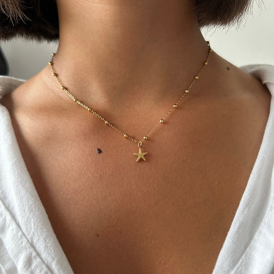COLLIER RAS DE COU STARFISH