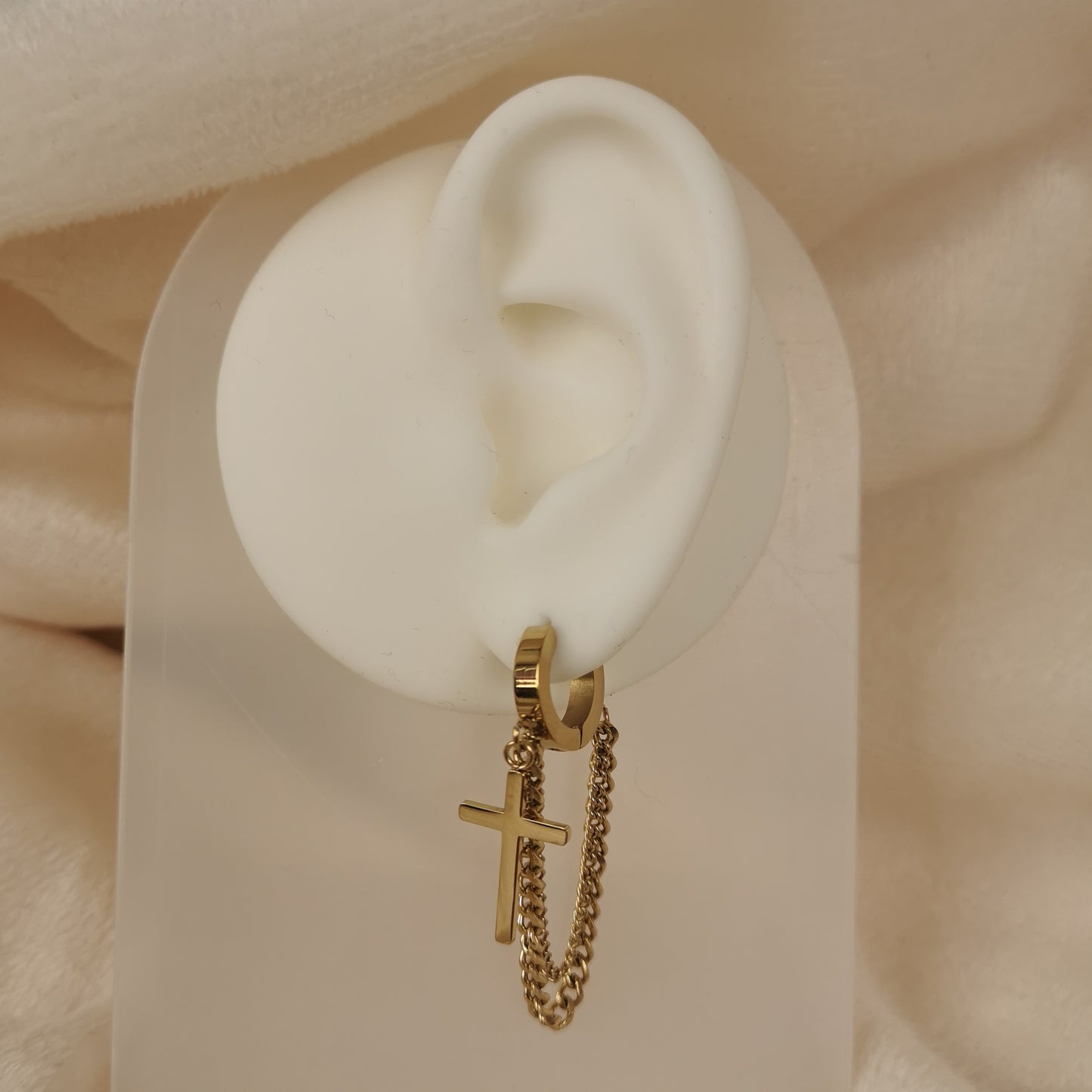 BOUCLES D'OREILLE CROIX