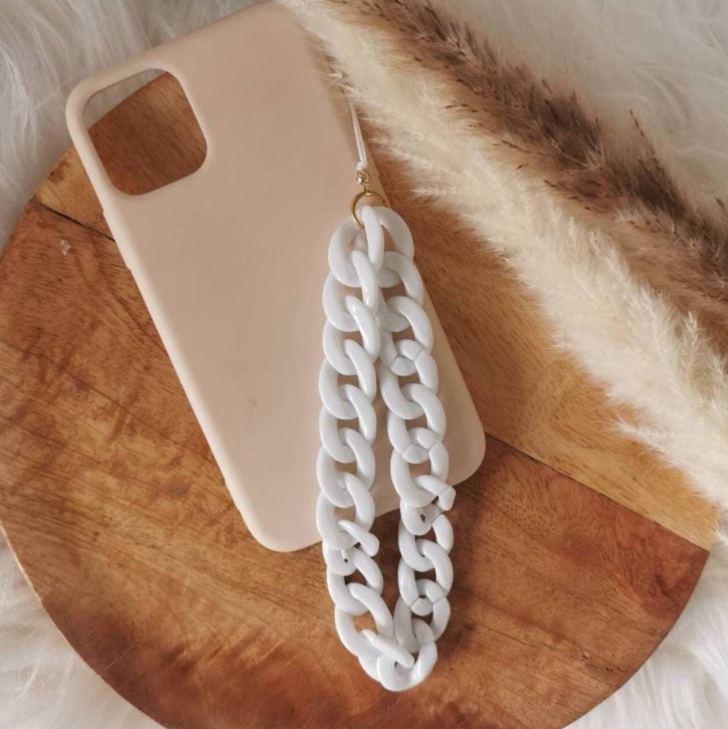 BIJOU DE TÉLÉPHONE - CHAÎNE ACRYLIQUE