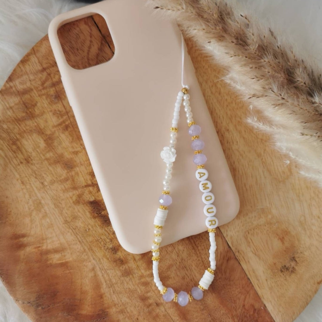 BIJOU DE TÉLÉPHONE - EDEN LILA