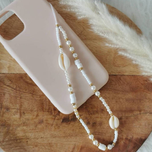 BIJOU DE TÉLÉPHONE - COQUILLAGE SANS PERSONNALISATION