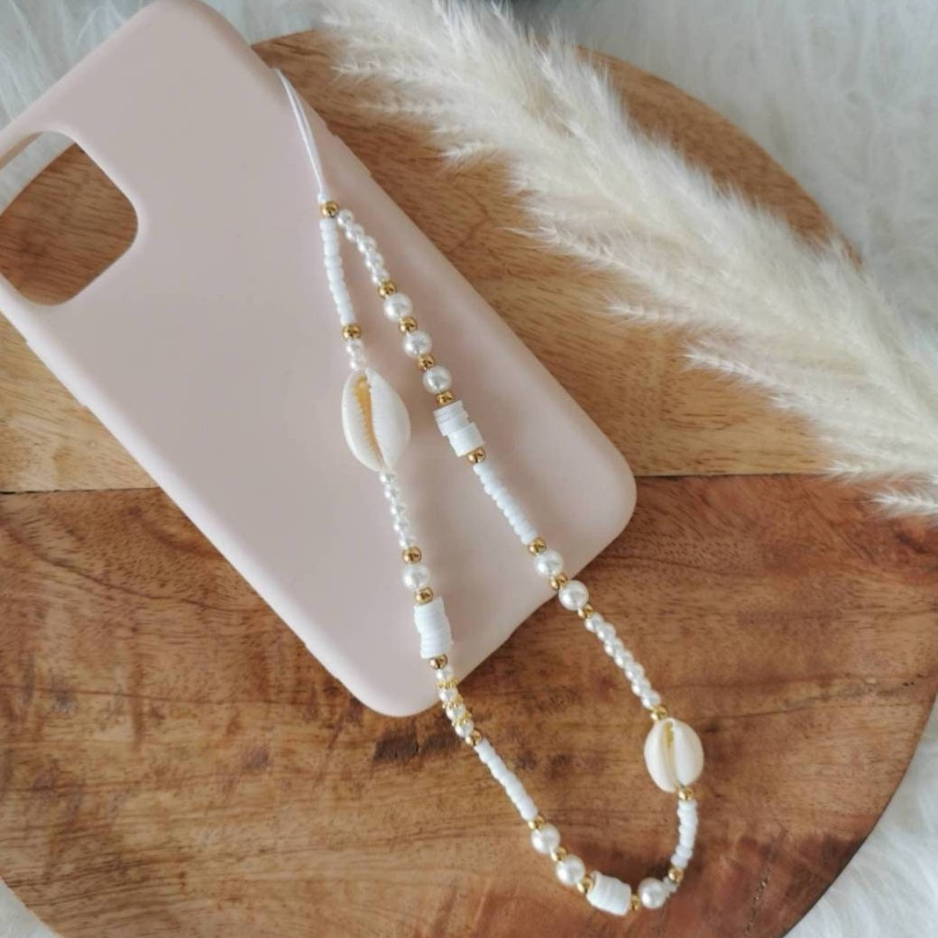 BIJOU DE TÉLÉPHONE - COQUILLAGE SANS PERSONNALISATION