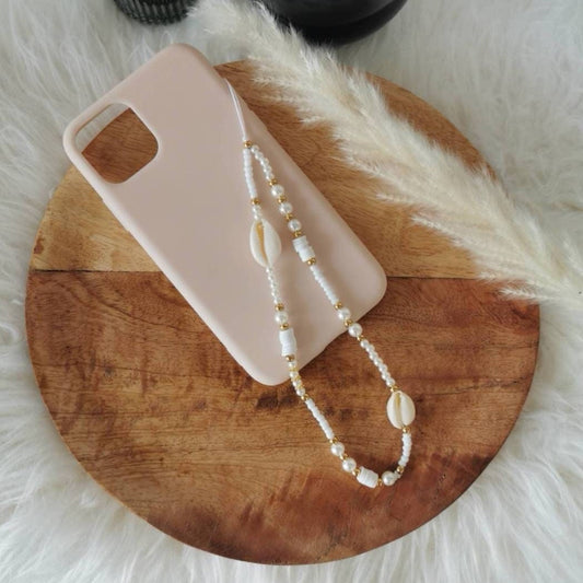 BIJOU DE TÉLÉPHONE - COQUILLAGE SANS PERSONNALISATION