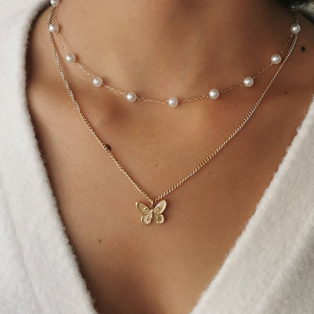 COLLIER BUTTERFLY