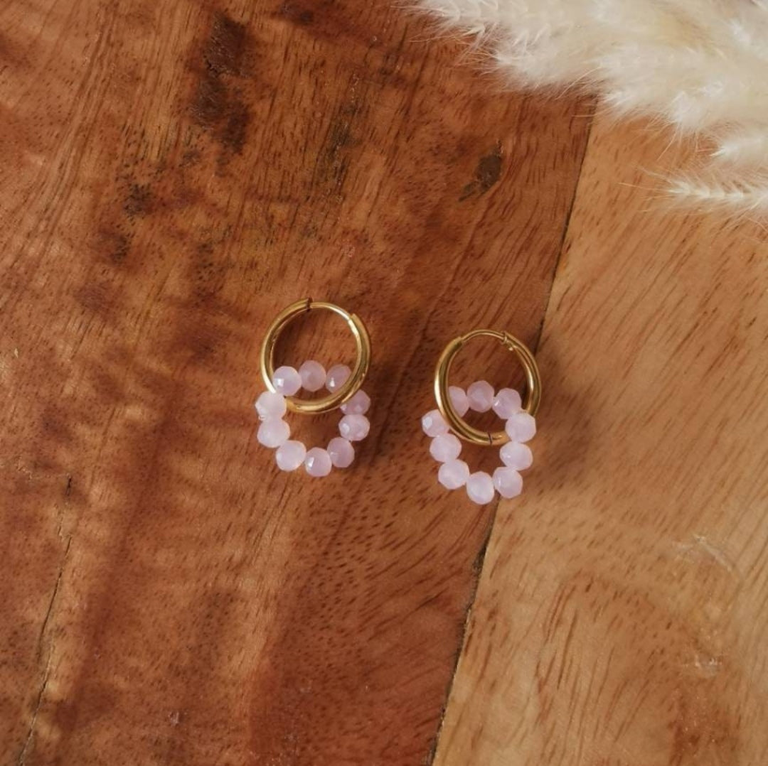 BOUCLES D'OREILLES - RONDELLES