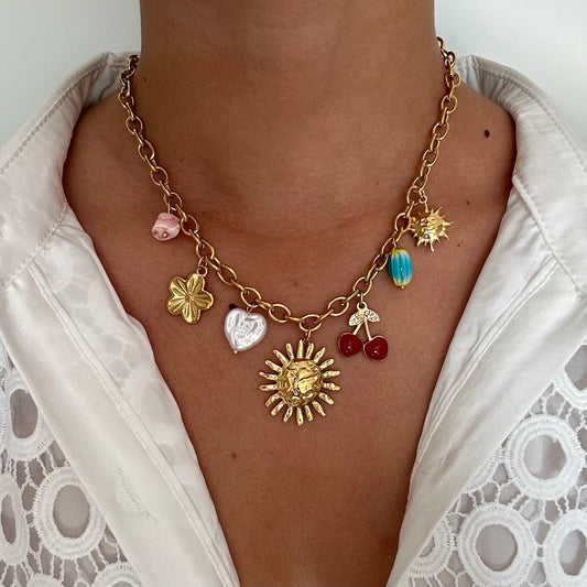 COLLIER CHARMS GLOW