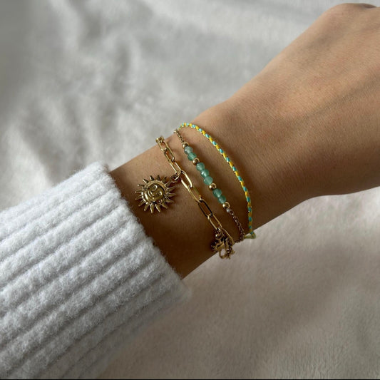 BRACELET TRIPLE CHAÎNE