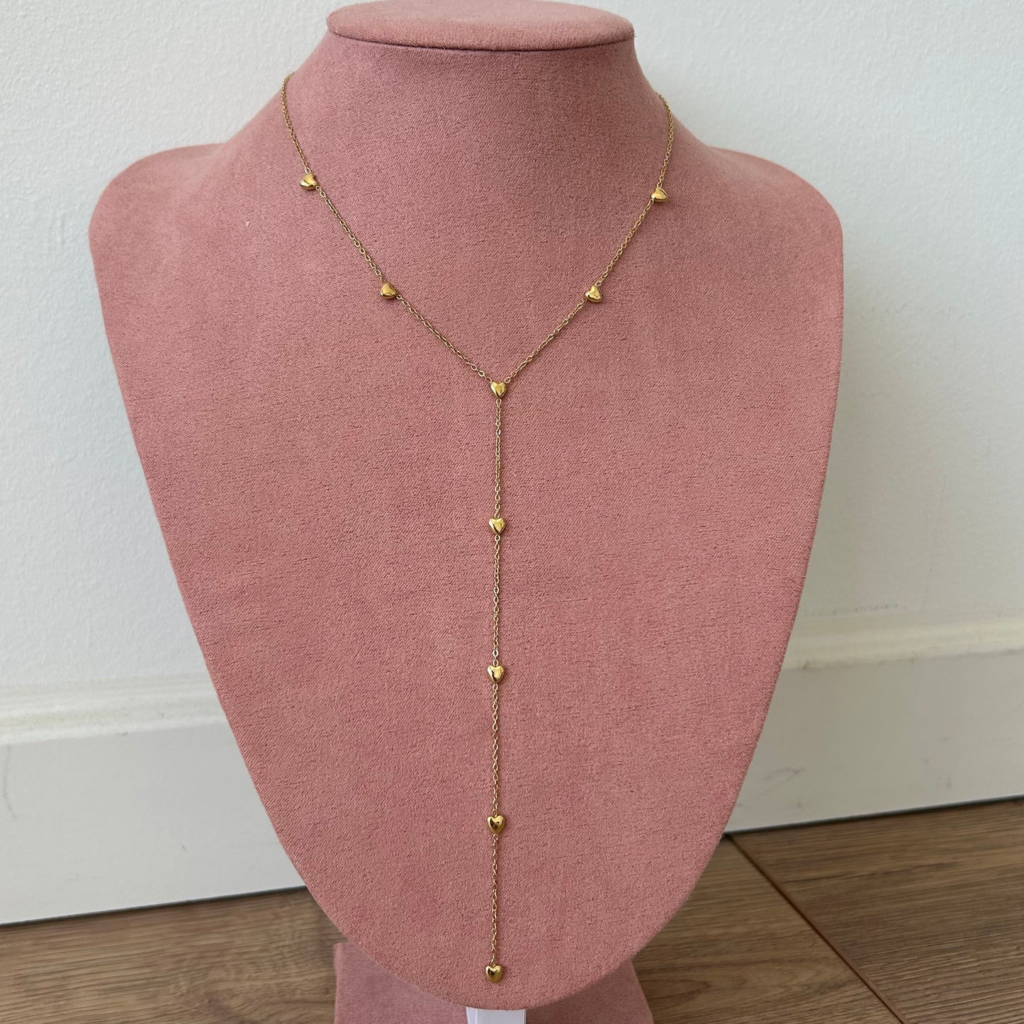 COLLIER LONG COEUR
