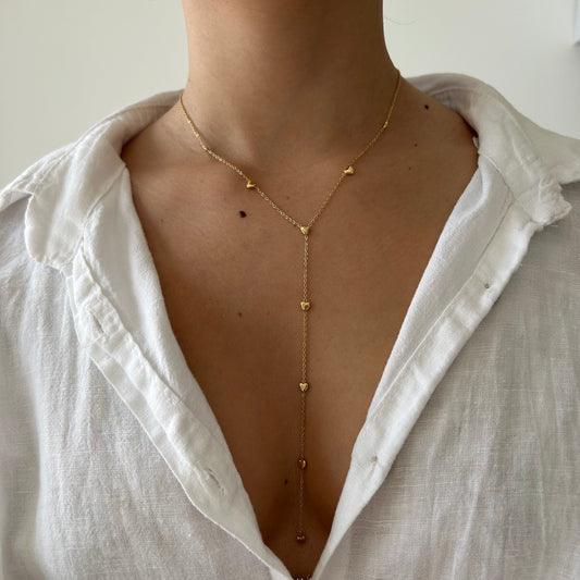 COLLIER LONG COEUR