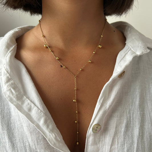 COLLIER LONG OLHO