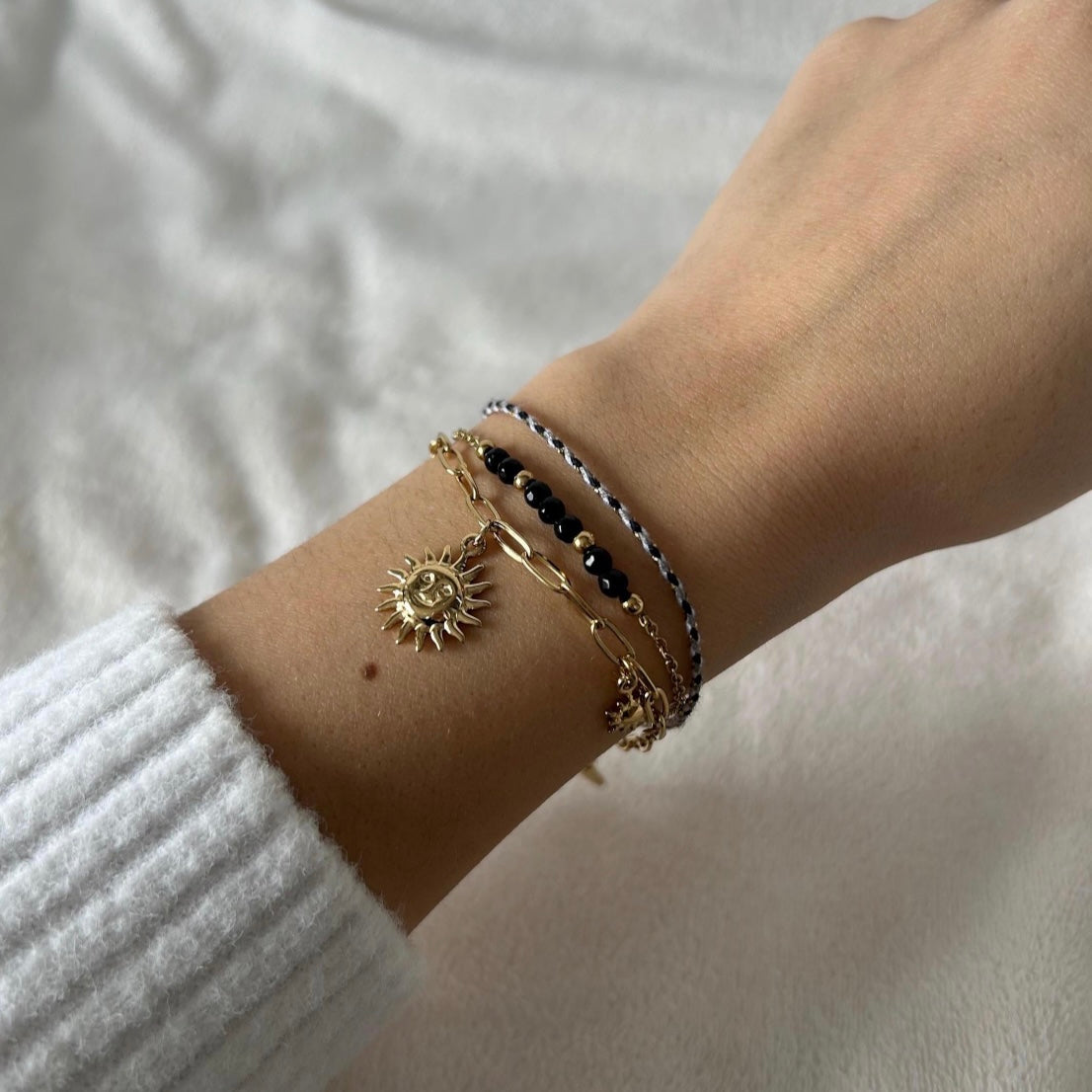 BRACELET TRIPLE CHAÎNE