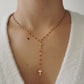 COLLIER DOUBLE CROIX
