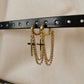 BOUCLES D'OREILLE CROIX