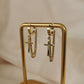 BOUCLES D'OREILLE CROIX