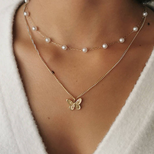 COLLIER BUTTERFLY