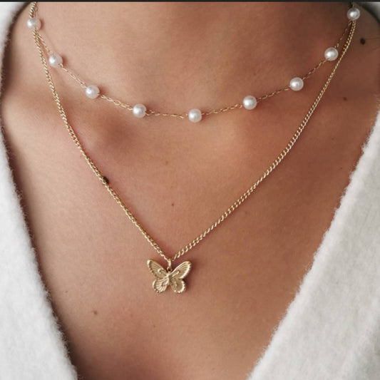 COLLIER BUTTERFLY